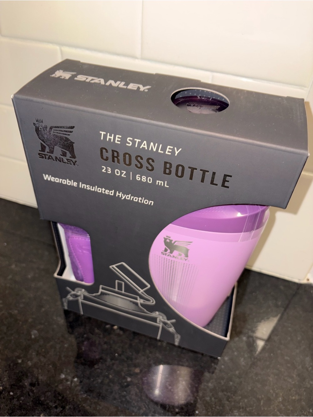 Stanley - 23oz. “Cross Bottle” in Color: Lilac (New/Sealed) - Picture 9 of 16